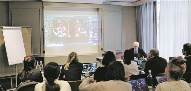 Bildgebung umfassend diskutiert mit Schwerpunkt auf Echo, MRT und CT ... Workshops am Laptop sind Teil des 3-tägigen Programms.