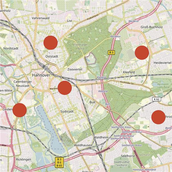 FITT-STEMI – Rettungskette optimieren An FITT-STEMI teilnehmende infarktversorgende Kliniken der Landeshauptstadt Hannover.