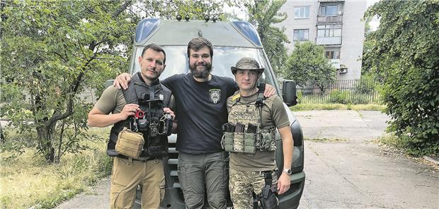 „Es leben immer noch Menschen dort, die mir wichtig sind“ Das RTW-Team in Slovjansk (Donbass Region).