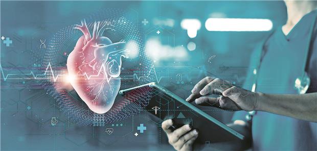 Digitale Innovationen sind ein Katalysator für denFortschritt in der Kardiologie. ipopba/stock.adobe.com
